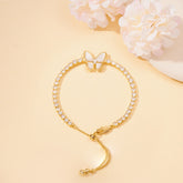 Moonlit Butterfly Bracelet