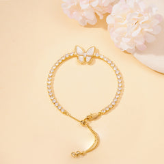 Moonlit Butterfly Bracelet