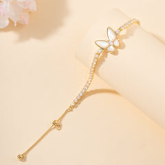 Moonlit Butterfly Bracelet
