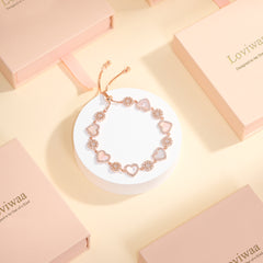 Celeste Heart Bracelet