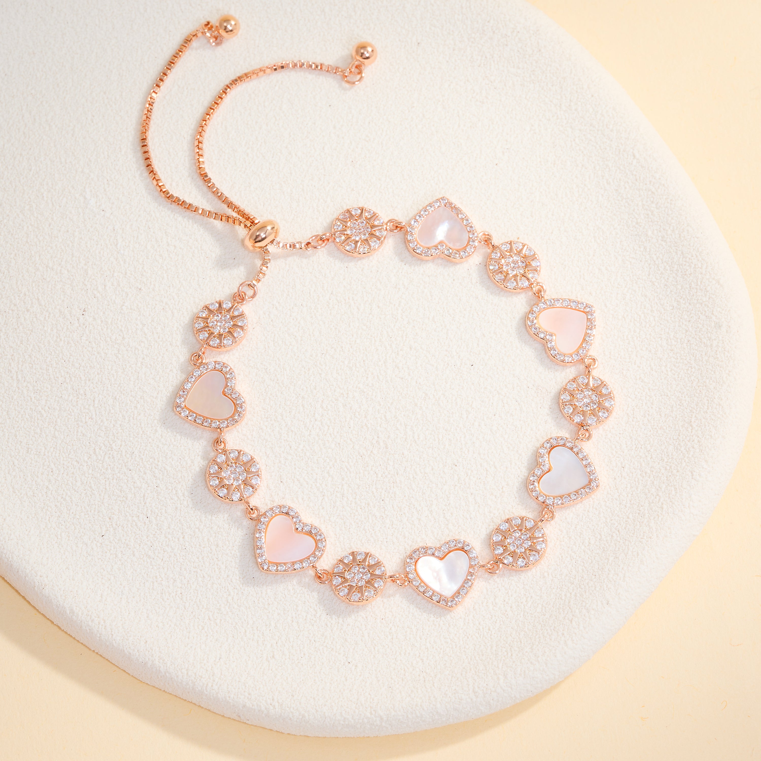 Celeste Heart Bracelet