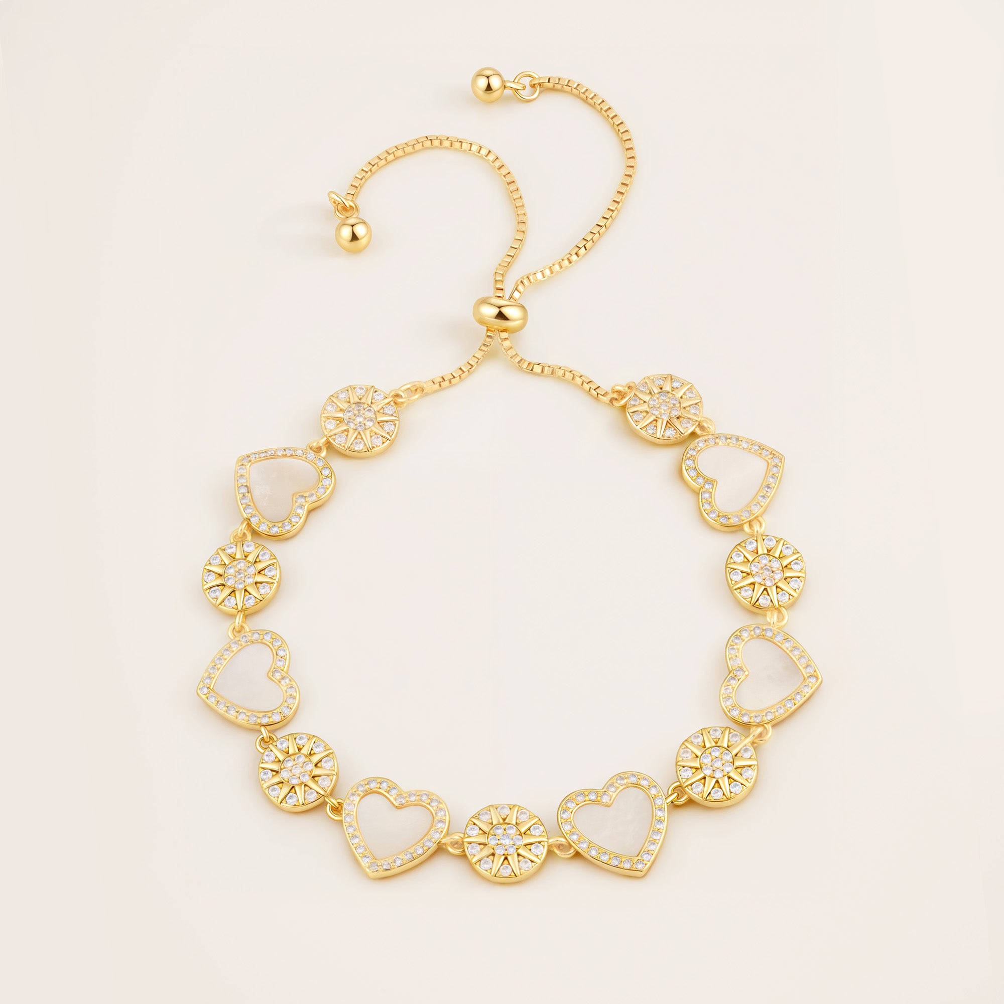 Celeste Heart Bracelet